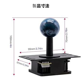 【カスタム多数】Qanba アケコン 三和レバー 八角ガイド 三和ボタン 付き カスタム多数】Qanba アケコン 三和レバー 八角ガイド 三和